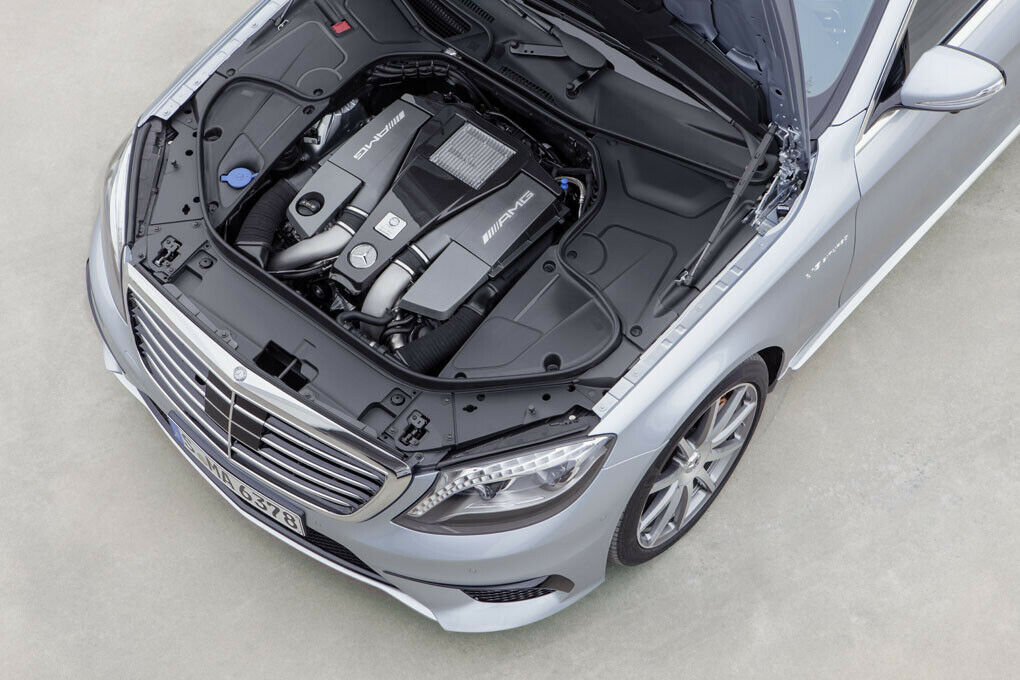 Der 5,5-Liter-V8 ist eine Weiterentwicklung des Vorgängers, die weniger verbraucht und mehr leistet