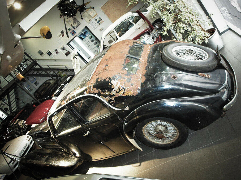 Die rostige Rarität soll vor Augen führen, wie viel Arbeit eine Oldtimer-Restauration normalerweise macht.