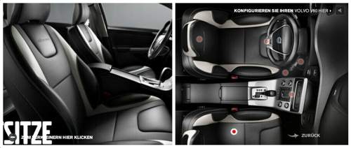 Volvo V60 R-Design Innen
