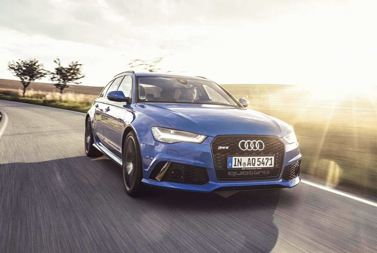 In der Nogaro-Edition leistet der RS6 605 PS. Optional sind es 705 PS