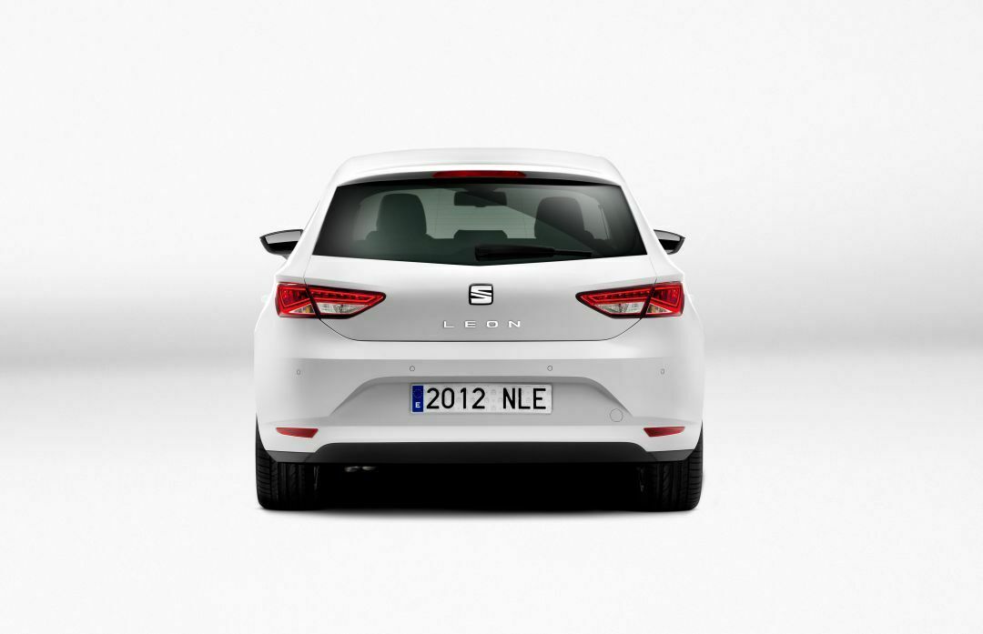 Neues Seat Logo am Leon