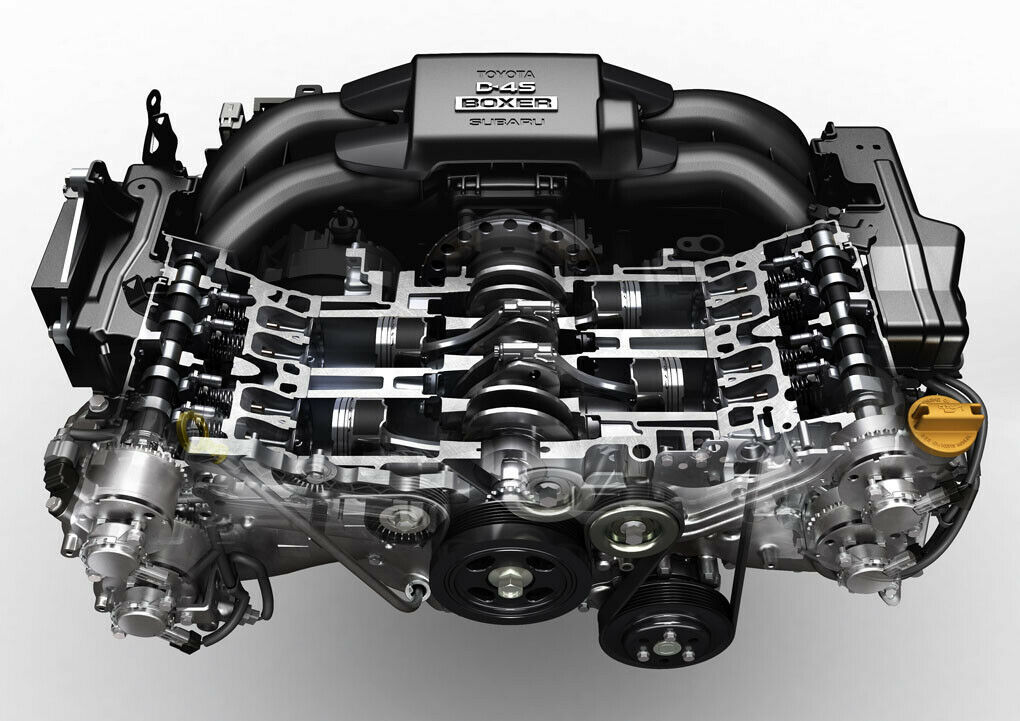 2,0-Liter Saug-Boxermotor