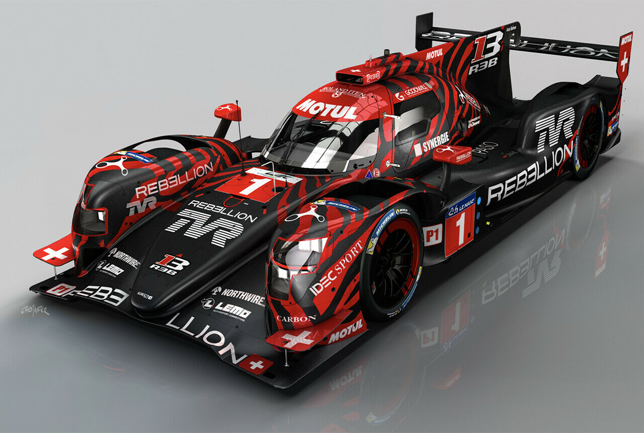 Kein Aufstand war notwendig, nur eine Änderung des Reglements: In der LMP1 dürfen Werke nun Privatteams unterstützen. Am Rebellion klebt nun TVR