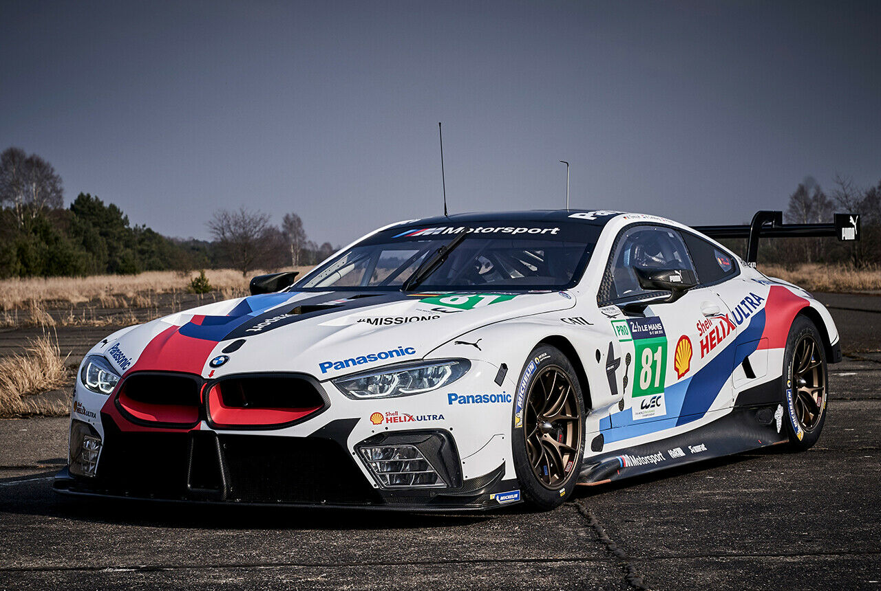 Der Klassen-Neuling BMW M8 GTE nutzt einen aufgeladenen 4,0-Liter V8