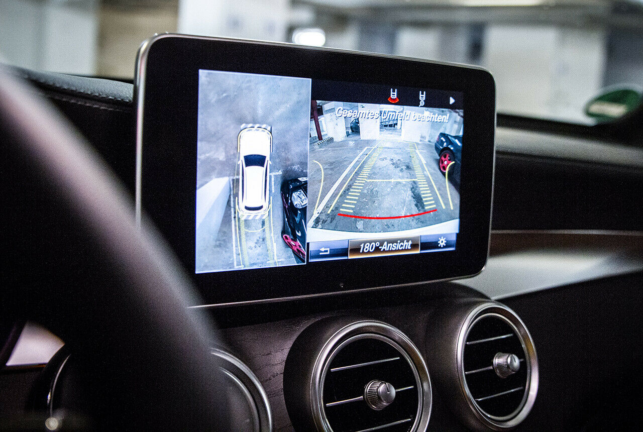 Der Test-GLC war mit einer Surround-Kamera ausgerüstet