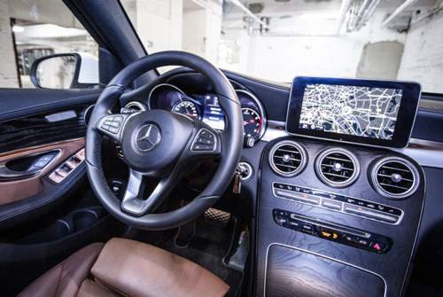 Das Infotainmentsystem im Mercedes GLC 250 4Matic gehört nicht zu den intuitivsten Systemen auf dem Markt