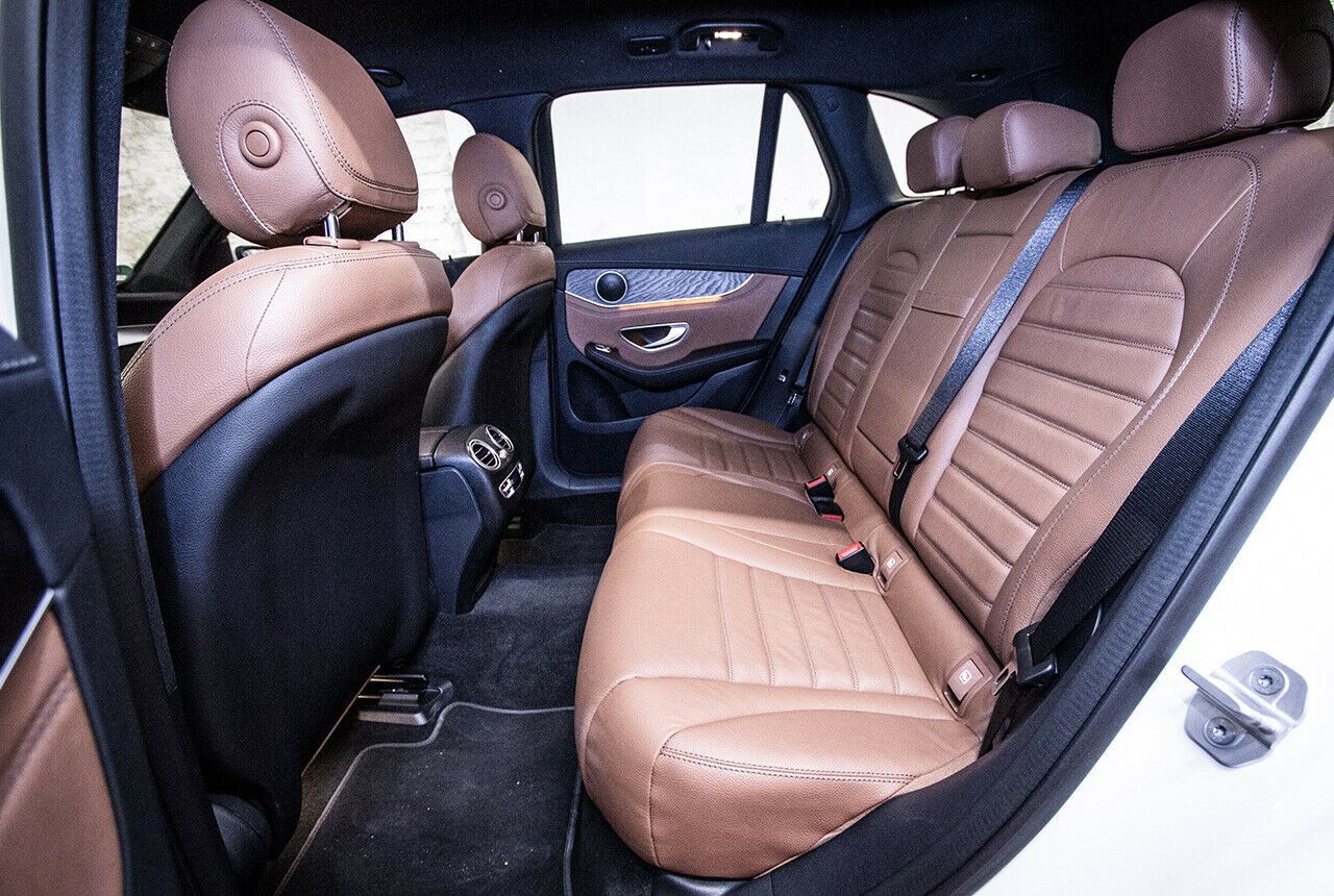 Platz genug für Passagiere gibt es beim Mercedes GLC 250 4Matic auf der Rückbank
