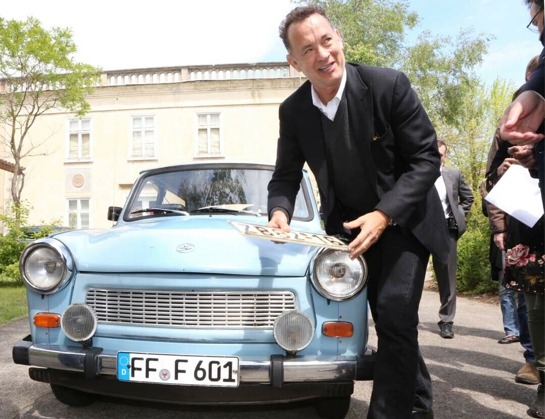 Hollywood-Star und Zweitakter: Tom Hanks hat in Deutschland einen Trabant gekauft