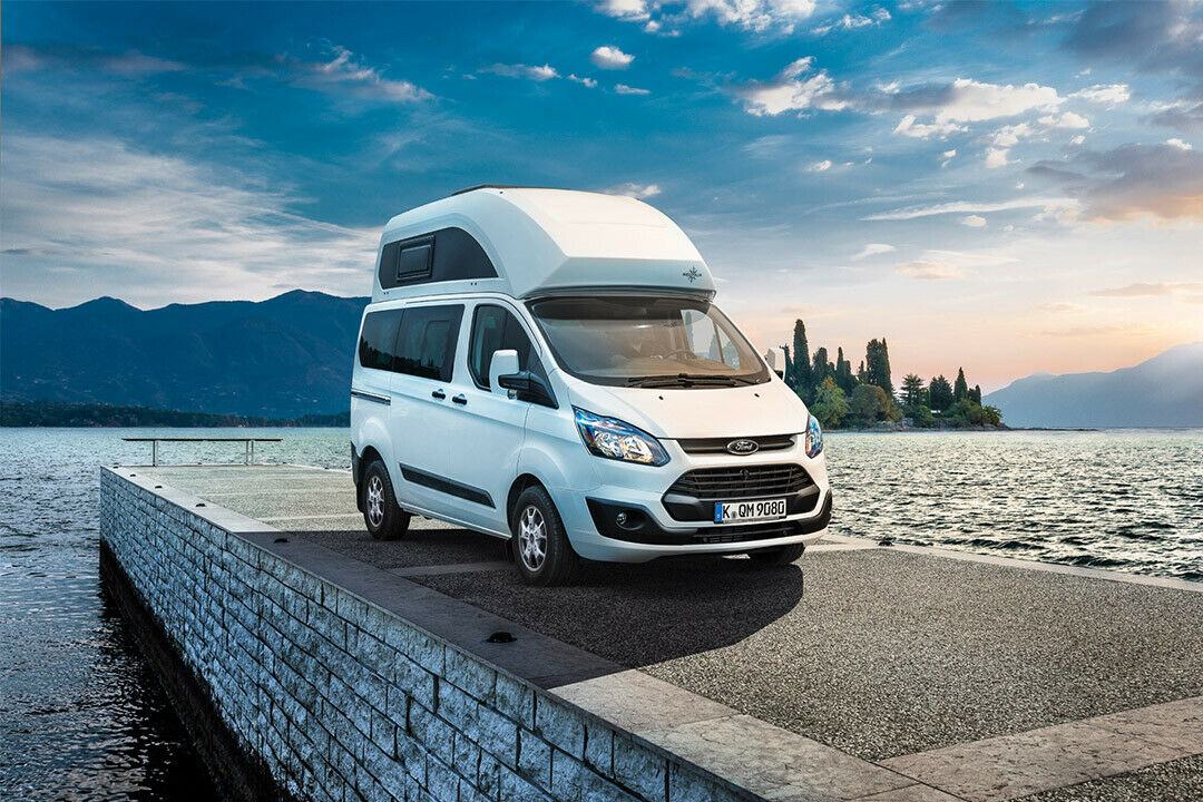 So sieht die neue Generation des Ford Nugget aus. Die Premiere findet auf dem Caravan Salon in Düsseldorf statt