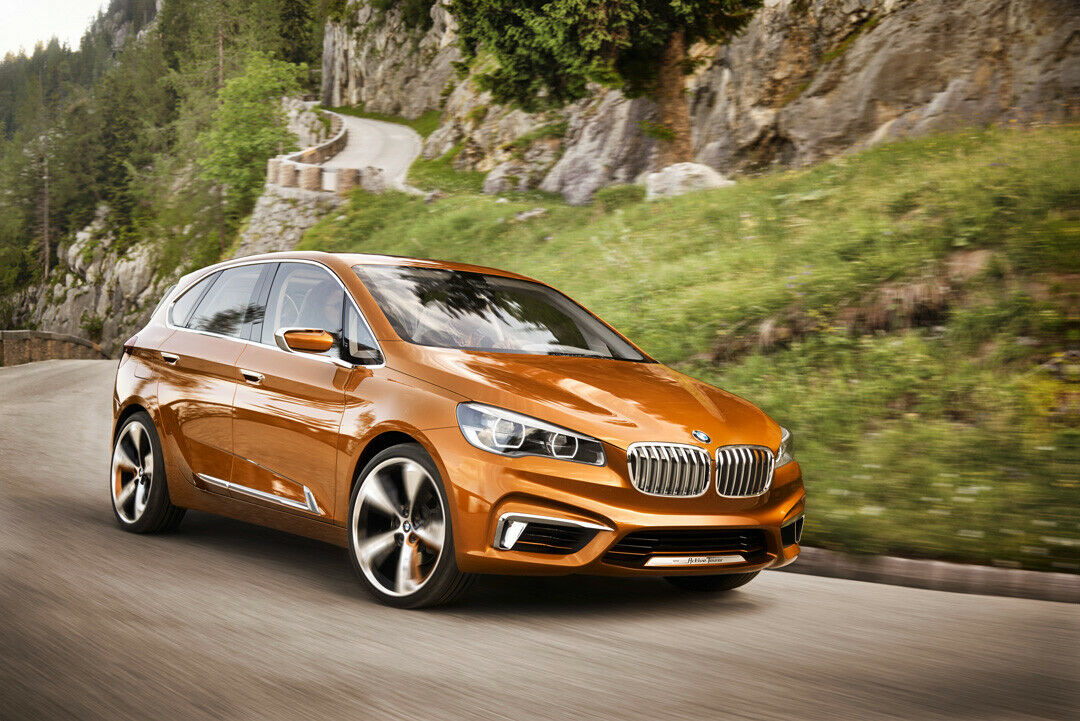 Mit der Studie will BMW beweisen, wie schnittig ein Van aussehen kann
