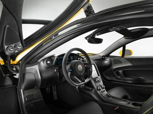 Viele Extras wird es für den P1 nicht geben. Aber wer braucht die schon bei diesem Auto?