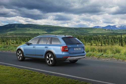 Škoda bietet den Octavia Scout mit zwei Diesel- und einem Benzinmotor an