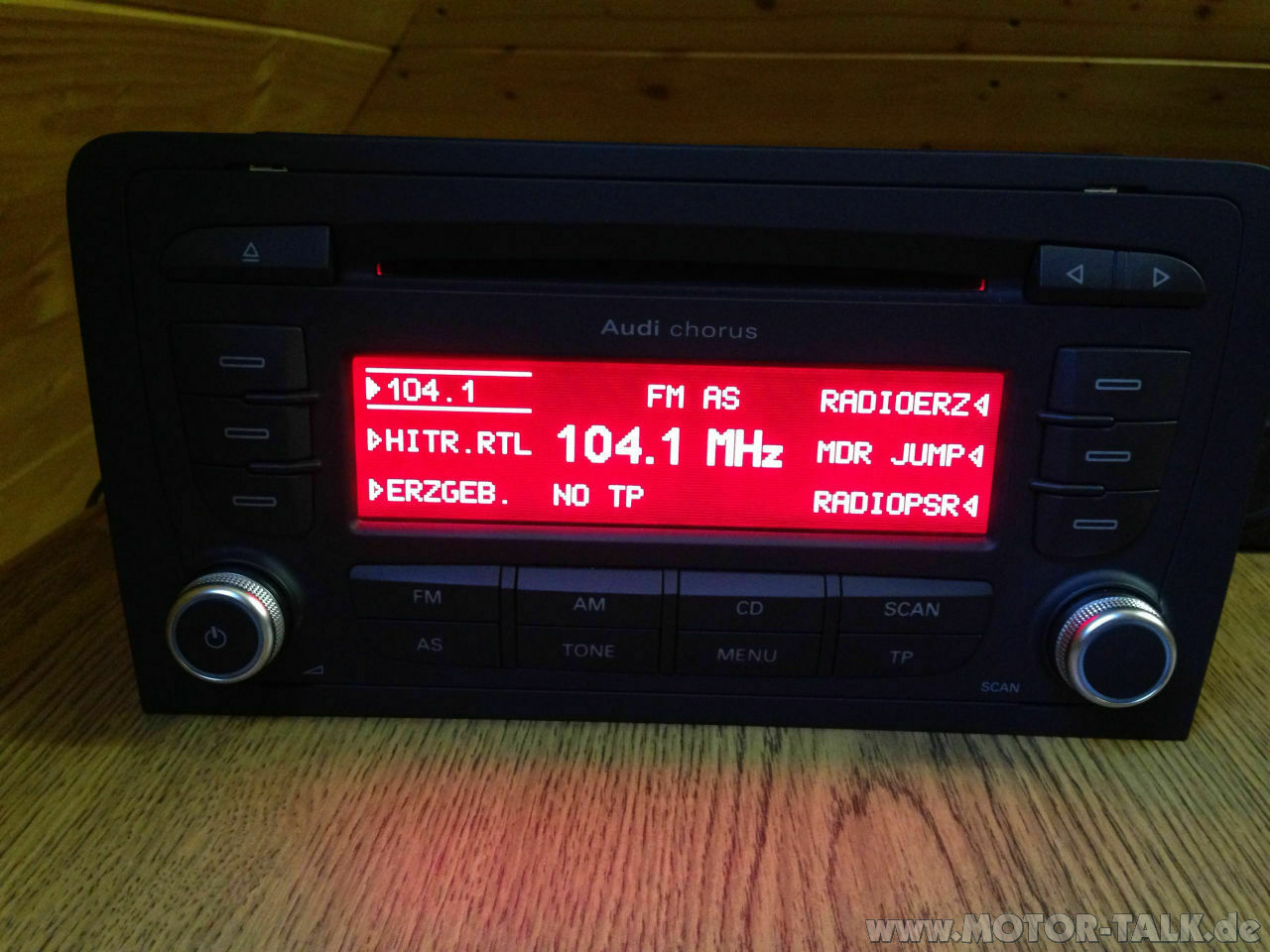Einbau des AudioLink Adapter in einen A3 mit Concert 3