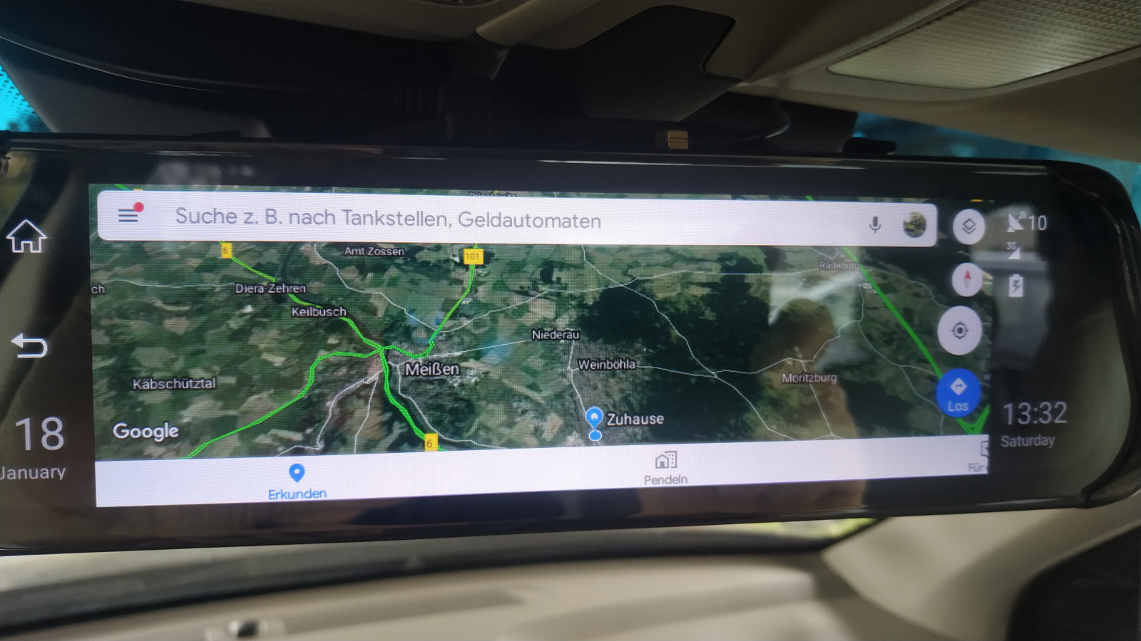 Einbau Spiegel-Rückfahrkamera XC70