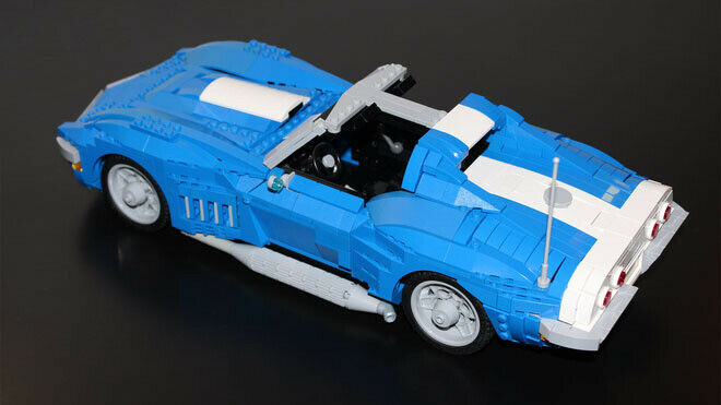 Chevrolet Corvette C3 aus Lego