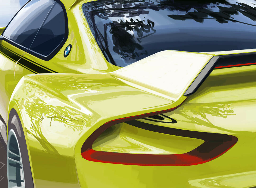 BMW 3.0 CSL Hommage: Beim Concorso d’Eleganza Villa d’Este will BMW mit diesem Auto an das legendäre E9 Coupé erinnern