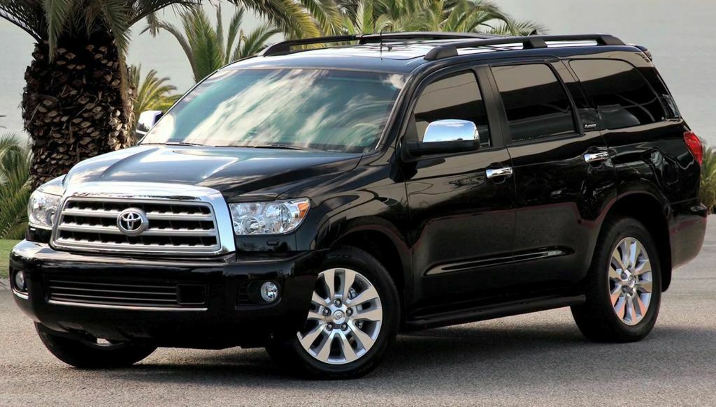Von außen sieht der Toyota Sequoia unspektakulär aus.