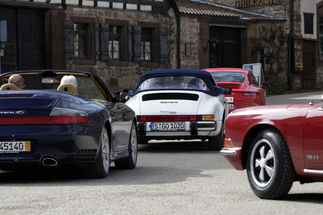Hier fahren 50 Jahre 911er-Geschichte