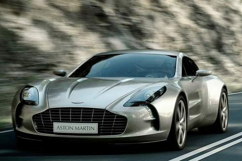 Ein Aston Martin One77 von 2009.