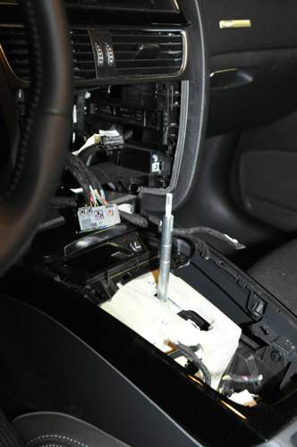 A5 Navi Diebstahl aus Tiefgarage