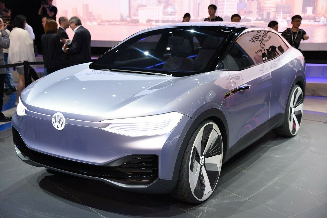 VW zeigt in Shanghai den I.D. Crozz, ein SUV auf MEB-Basis