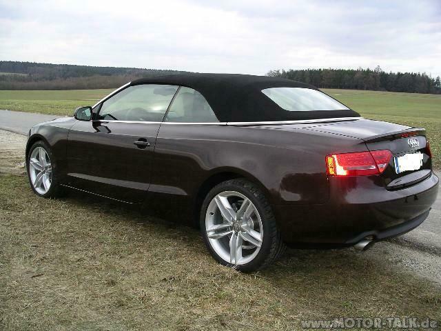 Eine Woche A5 Cabrio 2,0 TFSI..multitronic
