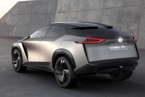 Der Nissan IMx-Kuro ist die überarbeitete Version einer Messestudie für die Tokio-Motorshow 2017. Hinzu kam die Gedankensteuerung für das Concept-Car