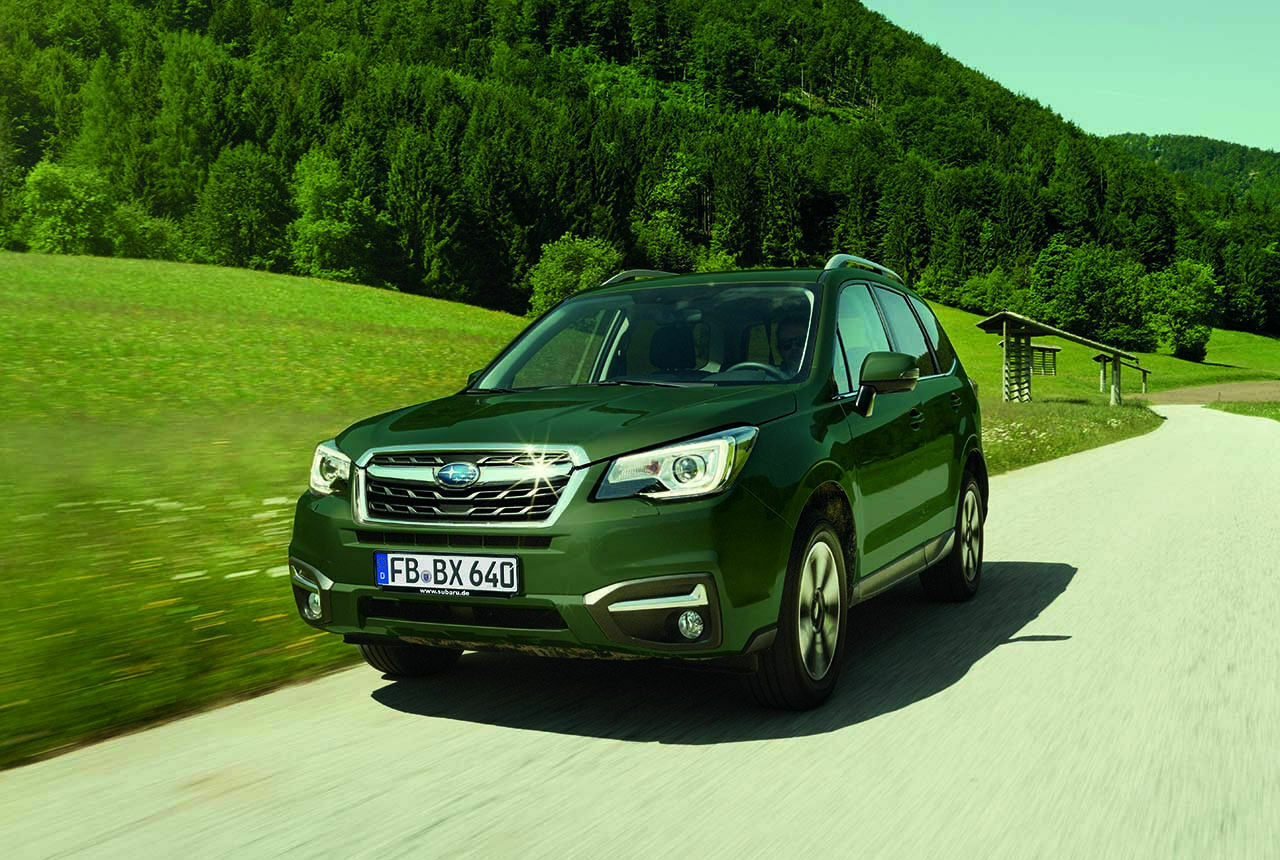 Subaru Forester "Huntergreen": Das Sondermodell verfügt über einen Motorunterfahr- und einen Differenzialschutz