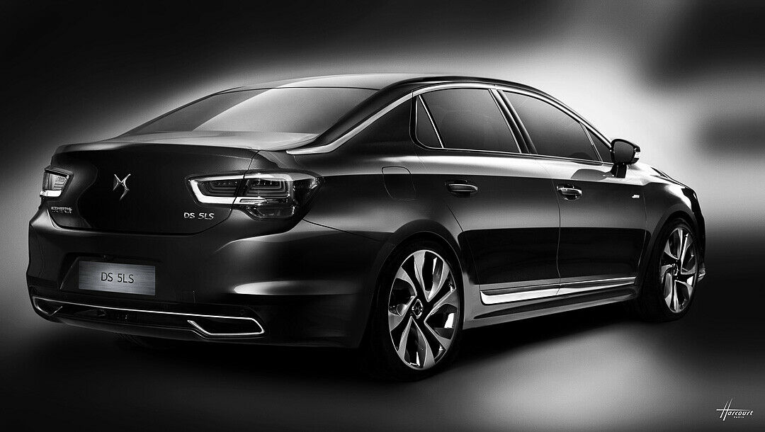 Verglaste Chromelemente: Ein bisschen Show schaffte es in die Serie Citroën DS 5LS