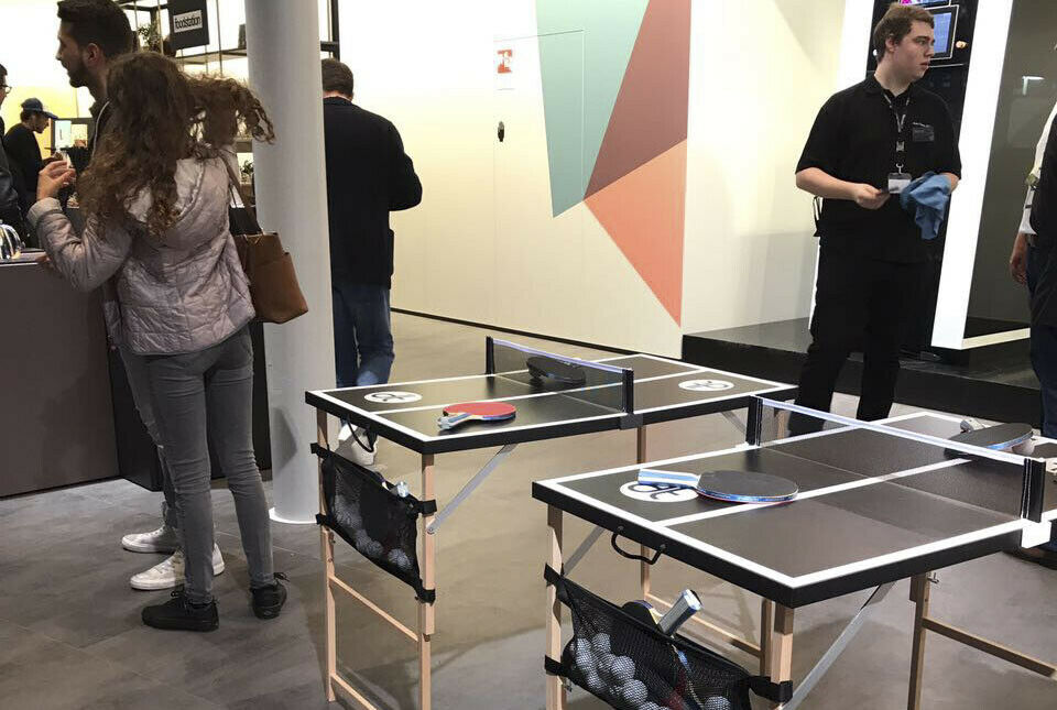 Analoges Mini-Tischtennis