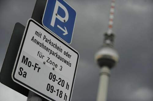 Parkraumbewirtschaftungszone in Berlin