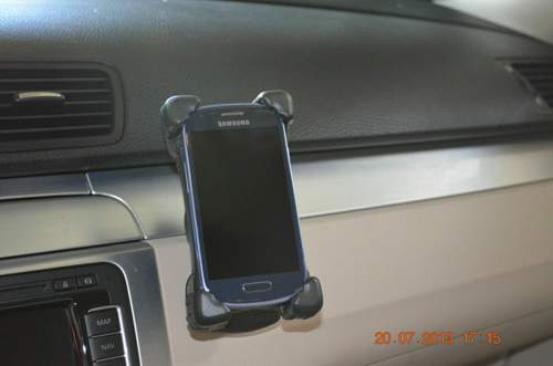 Mit Handy