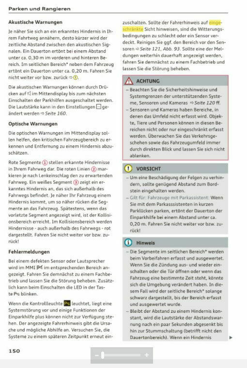 Eingeschränkte Sicht