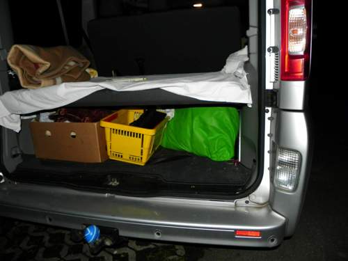 Ablage/Bett 2
