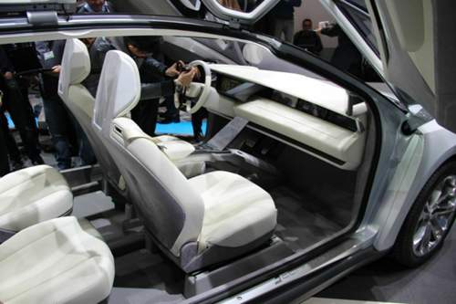Blick in den Innenraum des Giugiaro Clipper