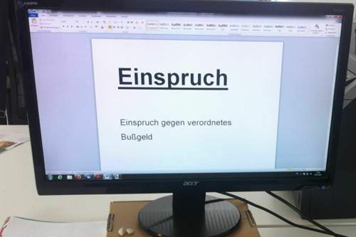 Einspruch: Besser per Post