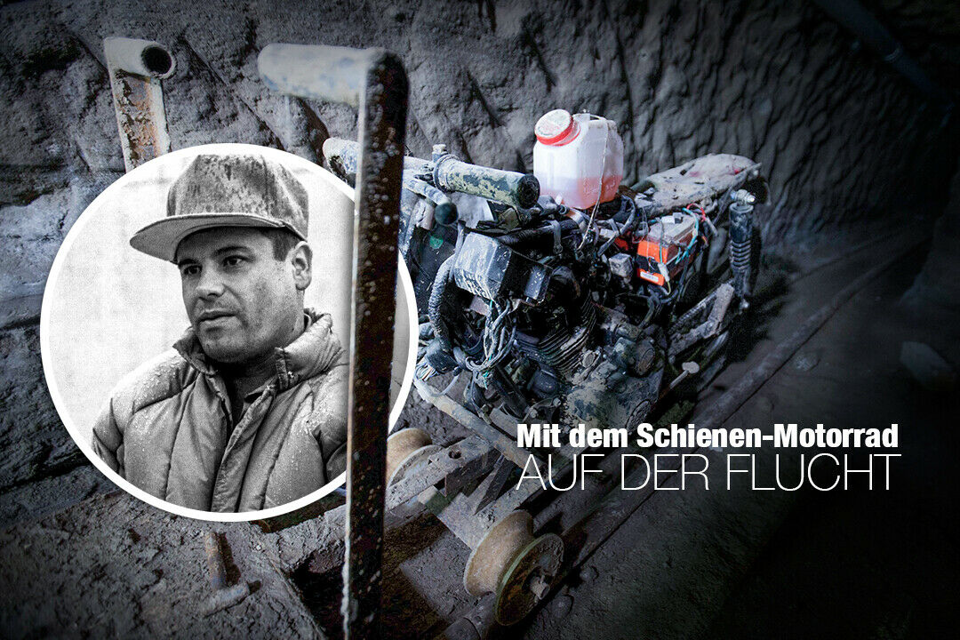 Mit diesem Motorrad flüchtete Joaquín „El Chapo“ Guzmán in Mexiko aus dem Gefängnis