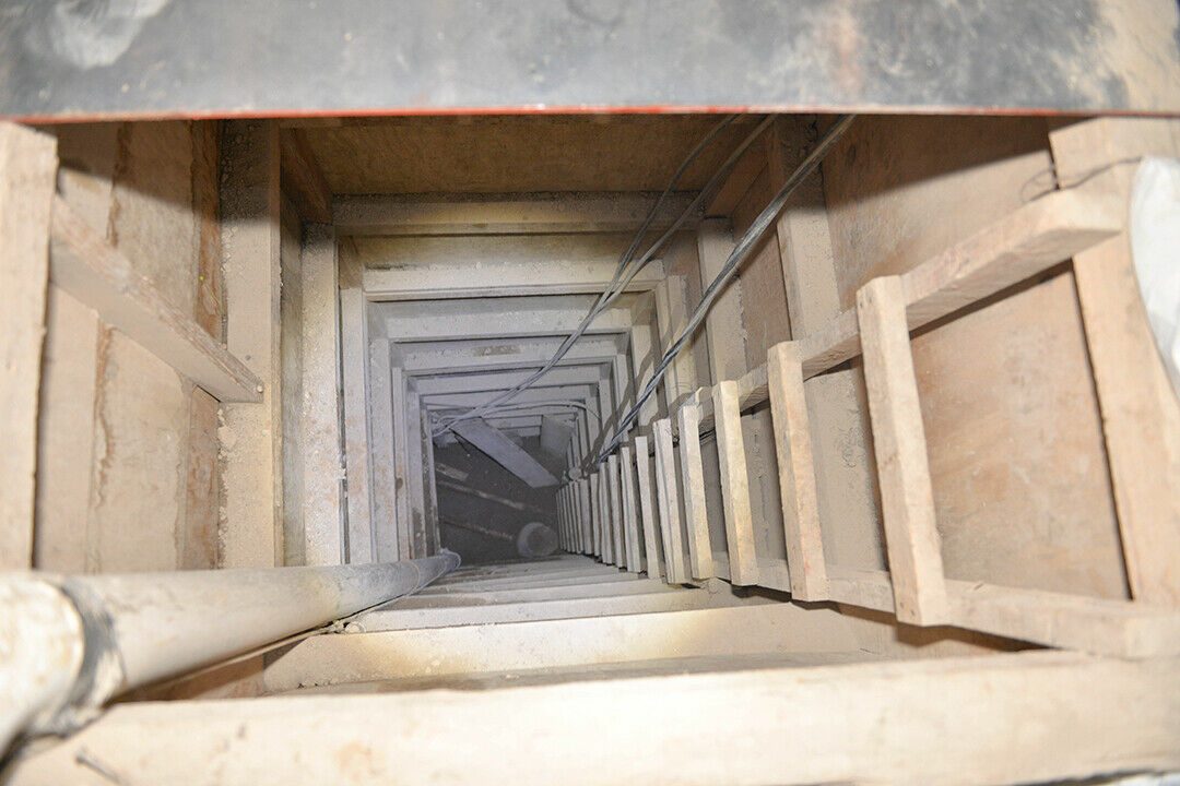 Guzmáns Männer gruben bereits einen Schmuggeltunnel von Mexiko in die USA