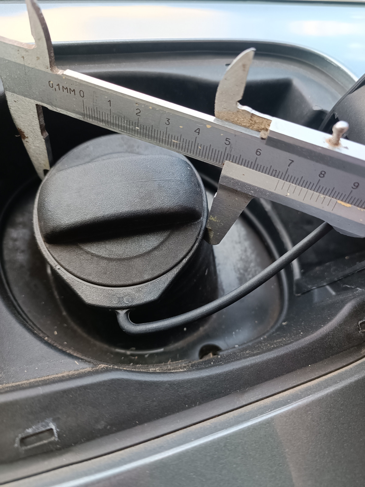 Elastisches Gummiband Tankdeckel einzeln