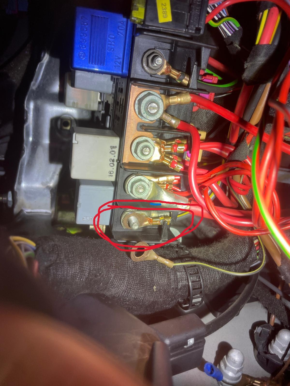Elektrikproblem mit Zündung und Motor startet nur mit abgestecktem NW-Sensor