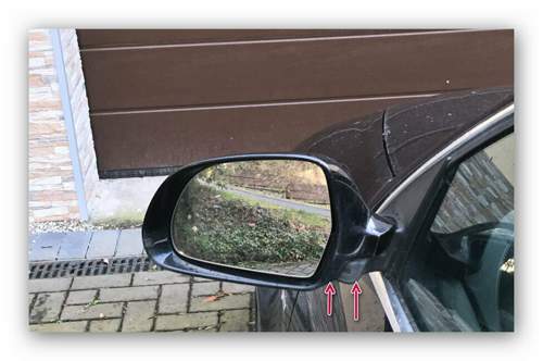Fehlstellung Spiegel