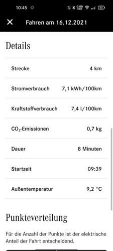 Höchster Verbrauch bei 100% Akku