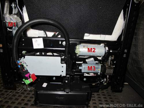 Motoren zur Sitzverstellung 1-3