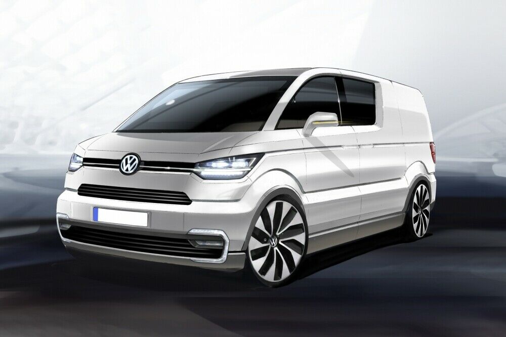 VW e-Co-Motion: Die elektrische Nutzfahrzeug-Studie steh in Genf.