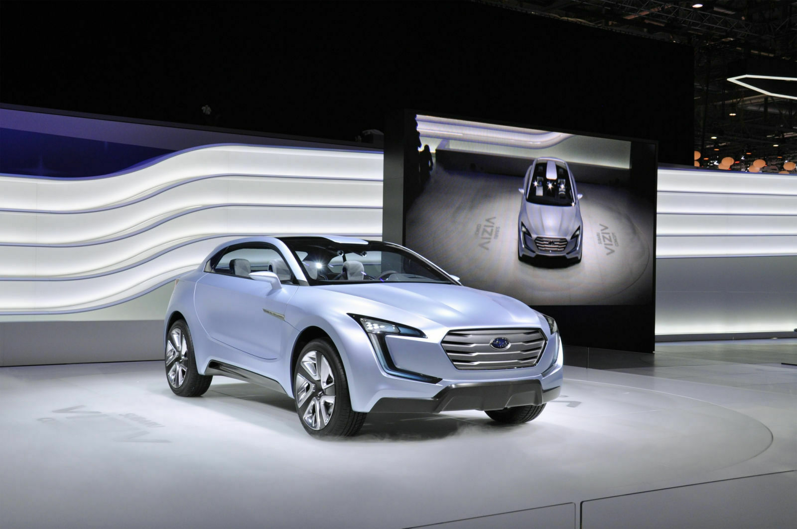 Subaru plant Hybridmodelle für Europa. Hier die Studie Viziv von 2013