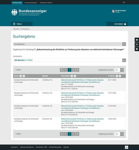 Bundesanzeiger