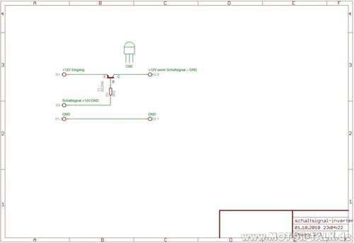 Schaltsignalinverter