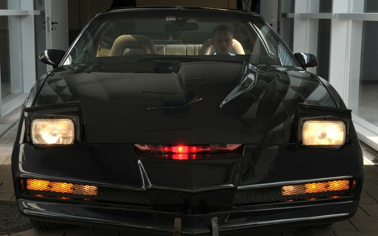 Vorbild für interagierende Autos? Ein Modell des Serienstars "K.I.T.T." aus der US-Serie Knight Rider