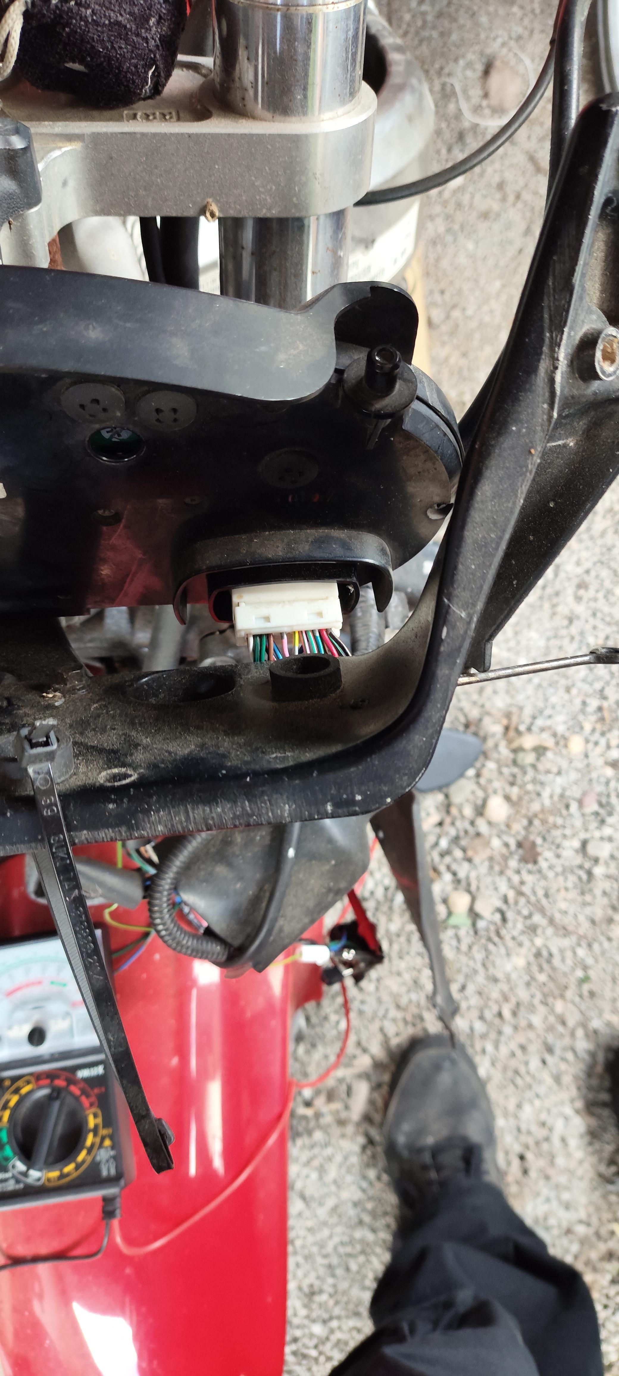 Elektronik Pinbelegung kombiinstrument Honda CBR 600 PC 35 vergaser