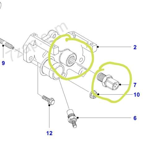 ZETEC SE 1.25 ECT-Sensor
